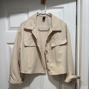 Beige Corduroy Jacket